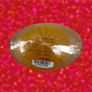 NEW Bath & Body Works Pleasures Warm Vanilla Sugar Glycerin Soap Bar 4 oz Rare